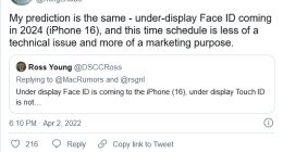 iPhone 14“感叹号”设计没跑：屏下Face ID要等到2024年
