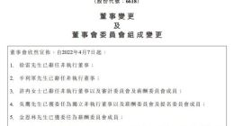 京东健康董事变更：徐雷、辛利军辞任非执行董事