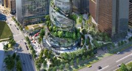 亚马逊第二个总部螺旋塔楼获批 预计2025年完成建设