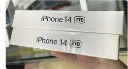 iPhone 14包装盒谍照曝光：2TB版本稳了！
