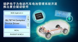 瑞萨电子为加速电动汽车电池管理系统开发推出复合驱动软件