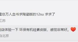 米粉求陶瓷版小米12S Ultra 雷军回复：建议到店体验下素皮版 手感非常好