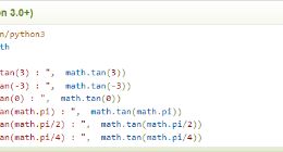 云计算开发：Python3三角函数tan()方法详解