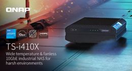 威联通（QNAP）推出工业级宽温宽电压 10GbE NAS TS-i410X