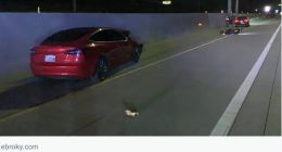 美国监管部门对导致2名摩托车手死亡的特斯拉车祸展开调查
