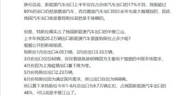 特斯拉占了中国汽车出口半壁江山？真实情况并非如此