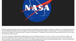 马斯克狂喜！SpaceX拿下NASA 96亿元大单