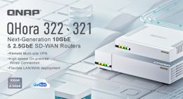 威联通推出新款QHora SD-WAN高速路由器 支持10GbE、2.5GbE