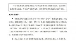 寒武纪：云端智能芯片产品实现大批量销售尚需较长时间周期