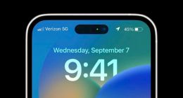 iPhone 14 Pro系列屏幕细节曝光：状态栏大调整 电量百分比回归