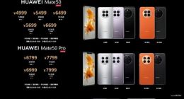 机皇对决！iPhone 14、Mate 50全系售价对比：苹果比华为贵1千 你买谁？