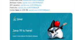 Java 19 正式版发布