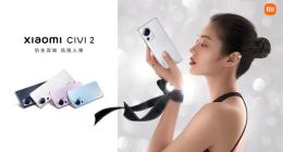 仿生前置双主摄 年度最美白色手机 小米Civi 2发布 售价2399元起