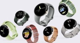 谷歌Pixel Watch手表细节曝光：圆润表盘+多配色表带时尚感十足