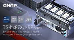 威联通（QNAP）推出TS-hx87XU-RP系列混合式存储 搭载Intel Xeon E-2300系列处理器