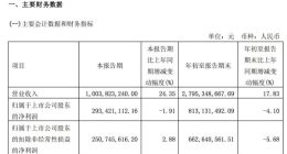 金山办公：第三季度营收10.04亿元 净利润2.93亿元同比下滑1.91%
