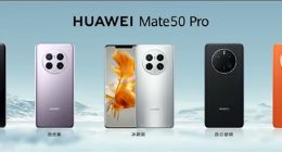 华为Mate50 Pro今日再次开售：首发卫星通信、可变光圈