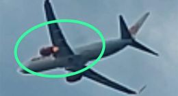 印尼狮航一架波音737客机起飞不久后发生引擎着火：画面骇人！紧急返航