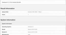 Redmi Note 12 Pro跑分现身Geekbench：天玑1080与天玑920成绩相仿