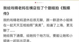 16位阿姨翻拍《甄嬛传》 剧方称会要求下架：乐视重要收入之一