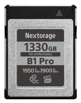 写入可达1.9GB/s！Nextorage发布世界最快CFExpress Type B存储卡