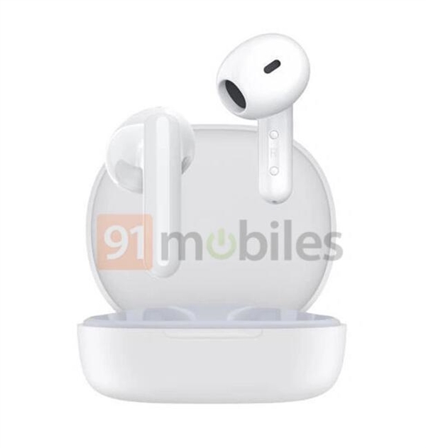 外形神似AirPods！Redmi Buds 4 Lite设计曝光