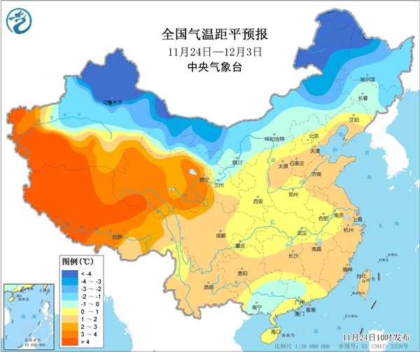 月底寒潮来袭 多地气温骤降超10度！东北大雪 南方阴雨