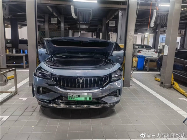 岚图FREE被大货车追尾连撞五车 车主：人没事、再买一台！