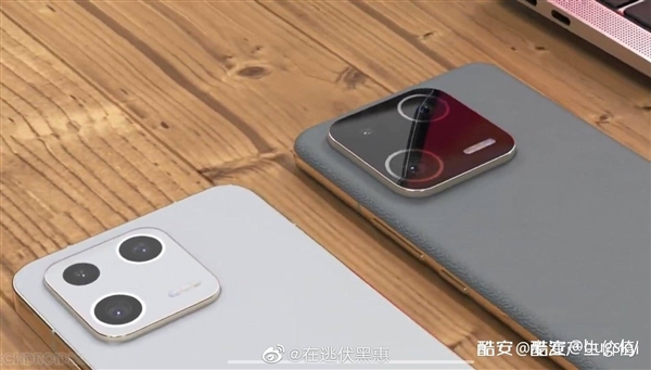 对标iPhone14/14 Pro!小米13/13 Pro同框照曝光:新外形辨识度拉满