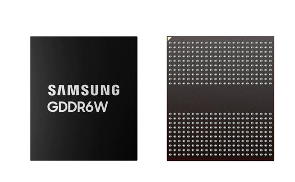 三星发布全新GDDR6W显存:性能容量翻倍 逼近HBM2E