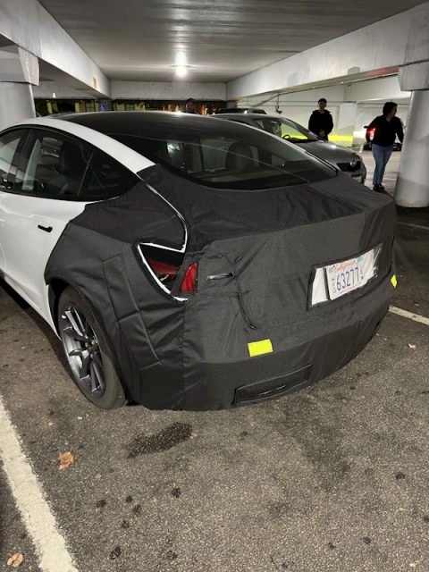 能卖到20万以内？疑似改款特斯拉Model 3曝光：前脸有变