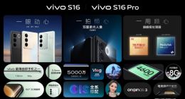 天玑8200/骁龙870+双面柔光 vivo S16系列正式发布