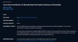 CVSS 评分为 9.6 分，Linux Kernel 被爆可远程执行代码的“关键”SMB 漏洞