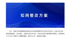 知网回应被罚 称已制定15项整改措施