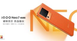 搭载满血版骁龙8+和120W 超快闪充 iQOO Neo7 竞速版发布