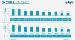 比亚迪夺得2022年中国汽车市场销冠王 前10名自主品牌占据4席
