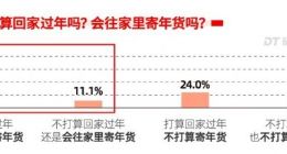 京东快递2023首份行业报告：73%的人选择往家寄年货
