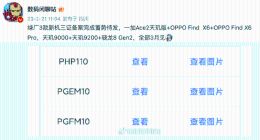 OPPO Find X6系列或3月发布：搭载索尼1英寸超级大底