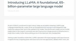 Meta称其LLaMA 语言模型比OpenAI 的 GPT-3更有前景