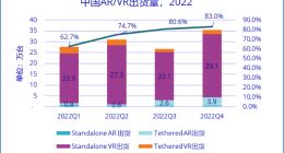 IDC：2022年全年中国VR一体机首破年出货量100万台大关