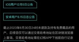腾讯数字藏品平台幻核APP将于6月30日下线