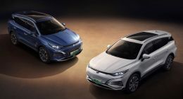 腾势N8官图发布：定位中大型SUV，提供纯电/混动动力选择