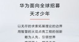 华为提供5倍以上薪酬再招“天才少年”