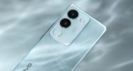 vivo S17山海青配色细节揭晓：行业首创粒子水墨工艺 流动山海融入其中