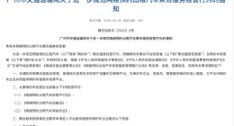 广州发文规范聚合打车服务：公开抽成比例 不得直接参与驾驶员管理