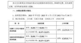 完美世界：预计2023年上半年归母净利润3.6亿元至4亿元