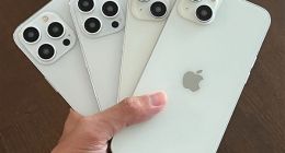 iPhone 15系列机模曝光：Pro版独享ProMotion显示屏+固态静音键