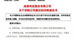 闻泰科技拟回购不超过2亿元股票