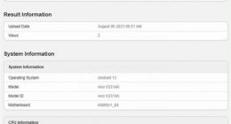 iQOO Z8现身GeekBench跑分网站：天玑8200+LCD屏游戏党最爱