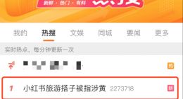 小红书旅游搭子被指涉黄 官方紧急回应 网友评论不一